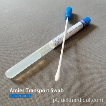 Swab de transporte com gel Stuart